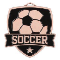 Shield Soccer Medal - PDU CAT
