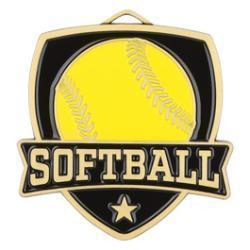 Shield Softball Medal - PDU CAT