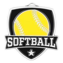 Shield Softball Medal - PDU CAT