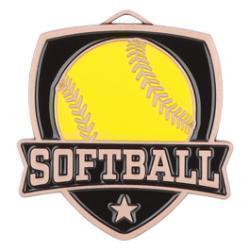 Shield Softball Medal - PDU CAT
