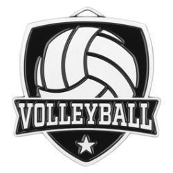 Shield Volleyball Medal - PDU CAT