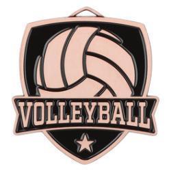 Shield Volleyball Medal - PDU CAT