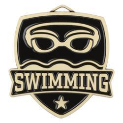 Shield Swimming Medal - PDU CAT