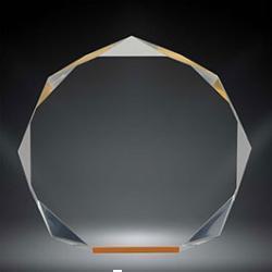 Spectra Octagon Acrylic - Gold