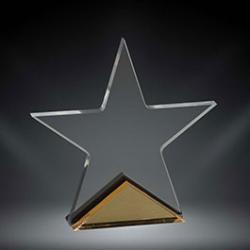Spectra Star Acrylic - Gold
