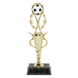 Spiral Cup Assembled Soccer Resin Trophy