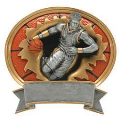 Sport Blaster Basketball Resin Trophy