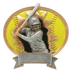 Sport Blaster Softball Resin Trophy