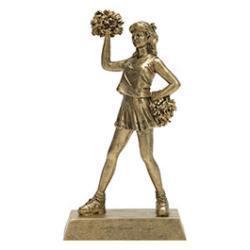 Sport Cheer Resin Trophy