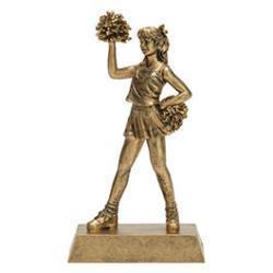 Sport Cheer Resin Trophy