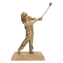 Sport Golf Resin Trophy
