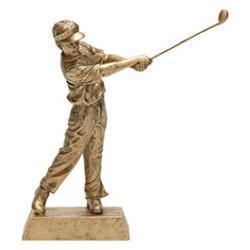 Sport Golf Resin Trophy