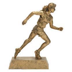 Sport Track Resin Trophy