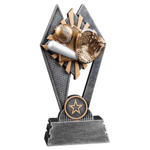 Sun Ray Baseball/Softball Resin Trophy
