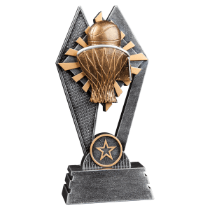 Sun Ray Basketball Resin Trophy