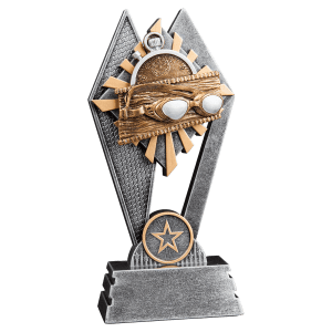 Sun Ray Swimming Resin Trophy