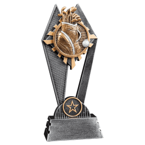 Sun Ray Golf Resin Trophy