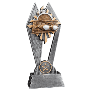 Sun Ray Swimming Resin Trophy