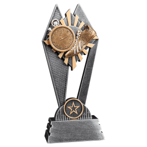 Sun Ray Track Resin Trophy