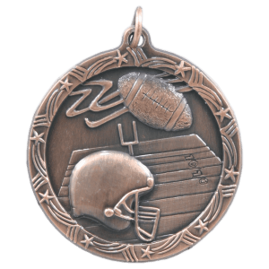 Football Shooting Star Medal - JDS