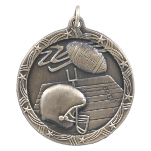 Football Shooting Star Medal - JDS