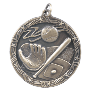 Baseball/Softball Shooting Star Medal - JDS