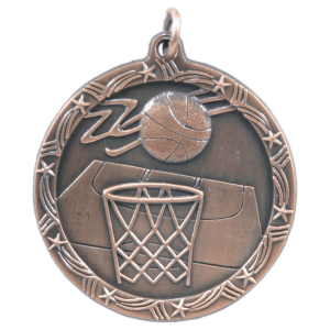 Basketball Shooting Star Medal - JDS