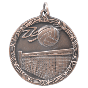 Volleyball Shooting Star Medal - JDS