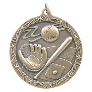 Baseball/Softball Shooting Star Medal - JDS