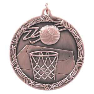 Basketball Shooting Star Medal - JDS