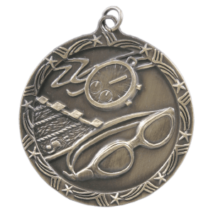 Swimming Shooting Star Medal - JDS