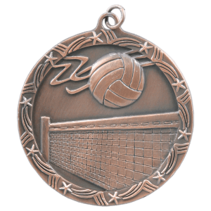 Volleyball Shooting Star Medal - JDS