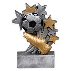 Star Blast Soccer Resin Trophy