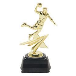 Star Figure Assembled Basketball Resin Trophy