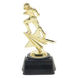 Star Figure Assembled Football Resin Trophy