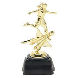 Star Figure Assembled Soccer Resin Trophy