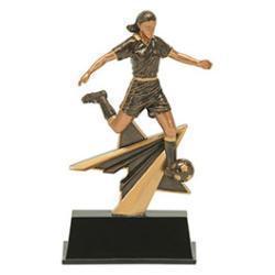 Star Power Sport Soccer Resin Trophy