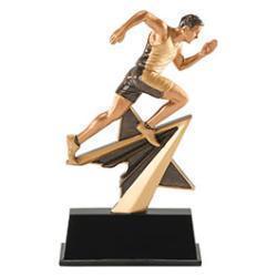 Star Power Sport Track Resin Trophy
