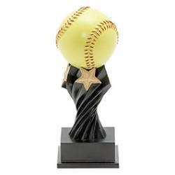 Tempest Softball Resin Trophy