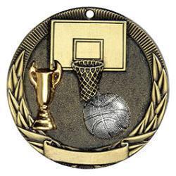 Tri-Colored Basketball Medal - PDU CAT