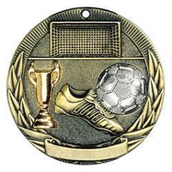 Tri-Colored Soccer Medal - PDU CAT