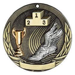 Tri-Colored Track Medal - PDU CAT