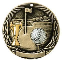 Tri-Colored Golf Medal - PDU CAT