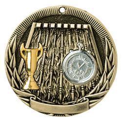 Tri-Colored Swimming Medal - PDU CAT