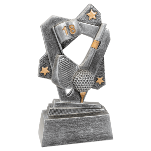 Triumph Golf Resin Trophy