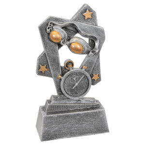 Triumph Swimming Resin Trophy