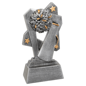 Triumph Cheer Resin Trophy