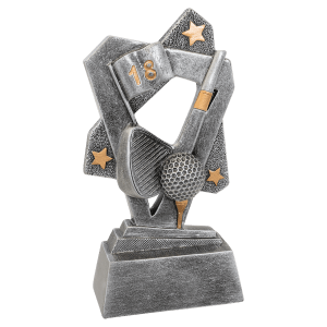 Triumph Golf Resin Trophy