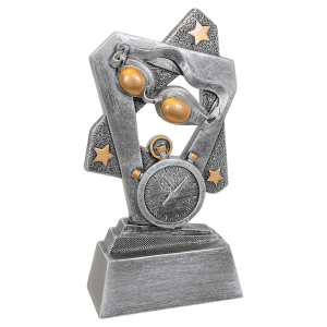 Triumph Swimming Resin Trophy