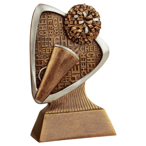 Triad Cheer Resin Trophy